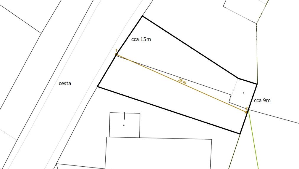 EXKLUZÍVNE na predaj stavebný pozemok, 303m2, Zlatá Idka