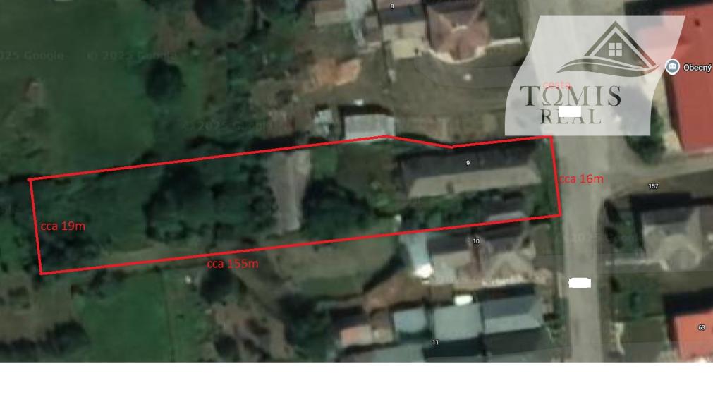 Stavebný pozemok v obci Čižatice