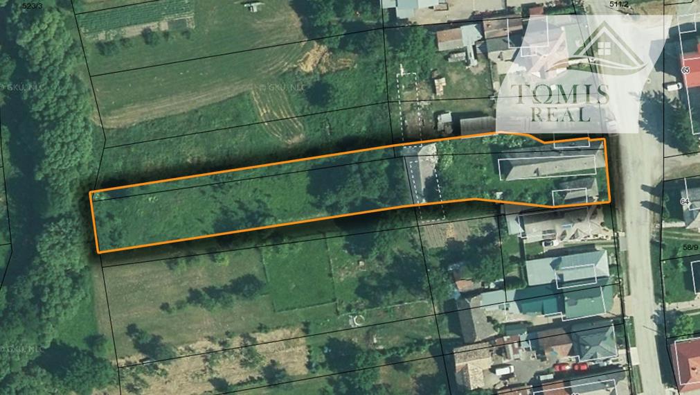 Stavebný pozemok v obci Čižatice