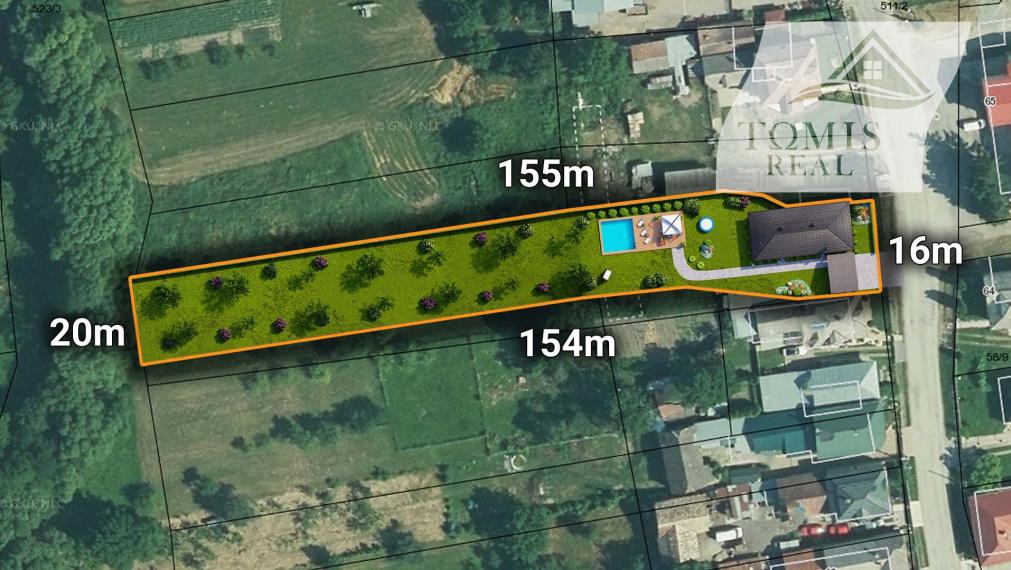 Stavebný pozemok v obci Čižatice