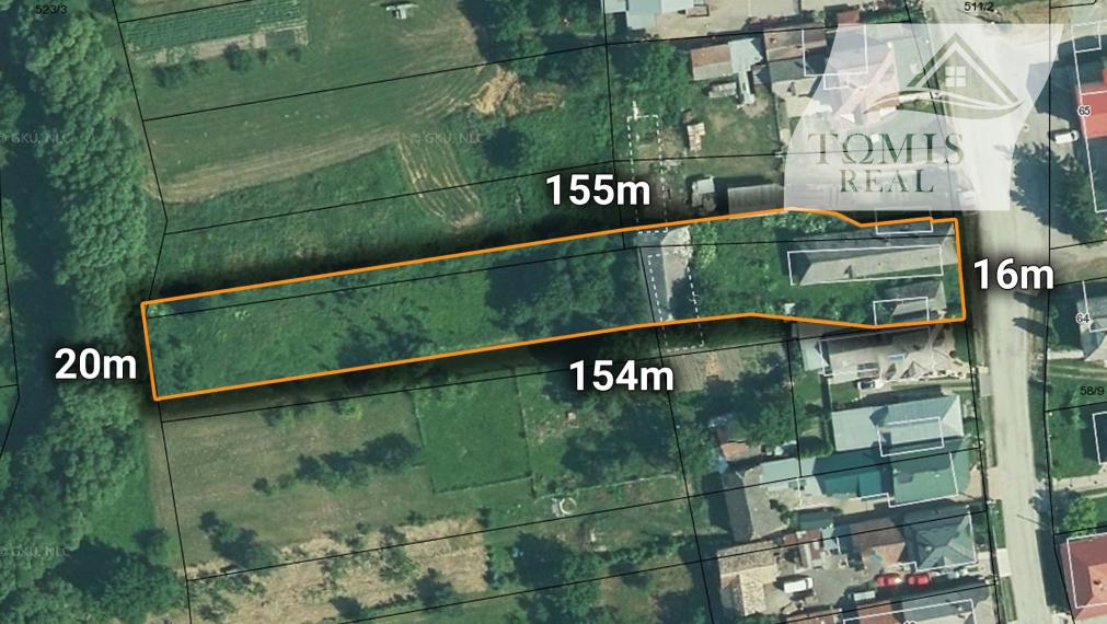 Stavebný pozemok v obci Čižatice