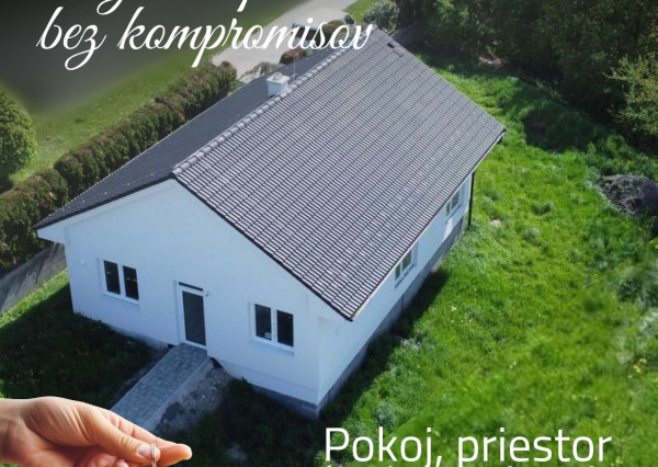 Bezbariérový dom na Záhorí blízko Bratislavy