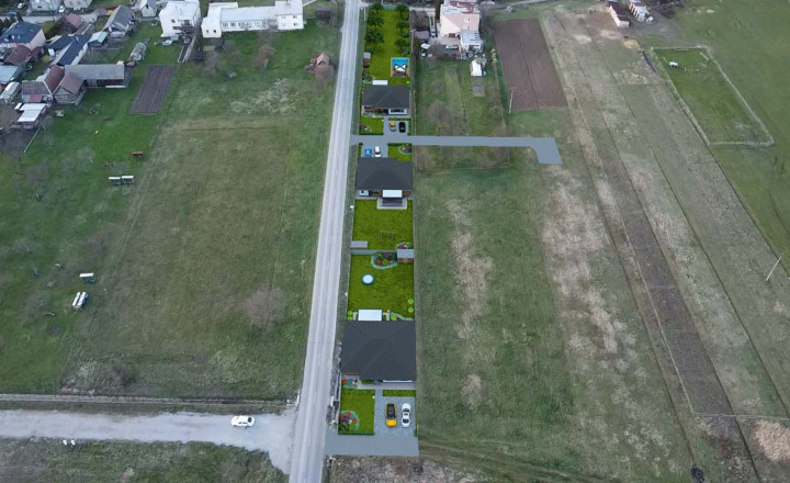 EXKLUZÍVNE na predaj stavebné pozemky, obec Bačkovík, 760m2 - fotografia 6