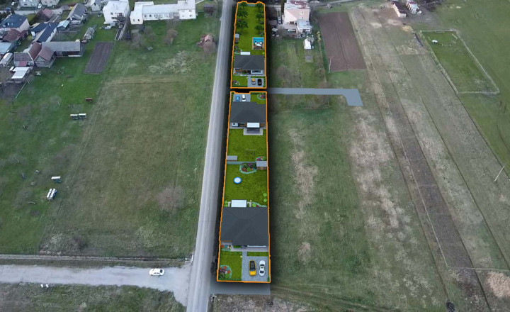 EXKLUZÍVNE na predaj stavebné pozemky, obec Bačkovík, 760m2 - fotografia 8