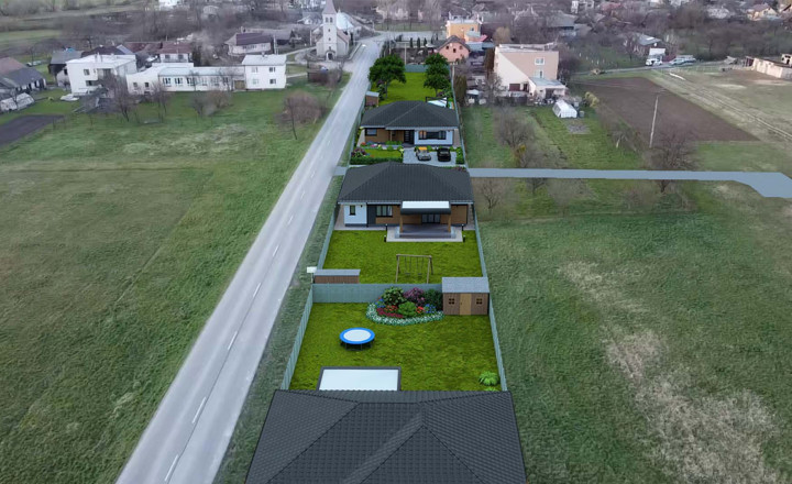 EXKLUZÍVNE na predaj stavebné pozemky, obec Bačkovík, 760m2 - fotografia 10